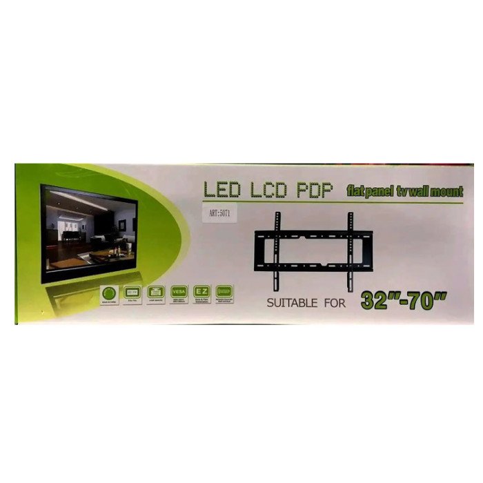 Кронштейн для телевізора з діагоналлю 32-70 дюймів MHZ V-70, Кріплення для тв Універсальна стійка для тв