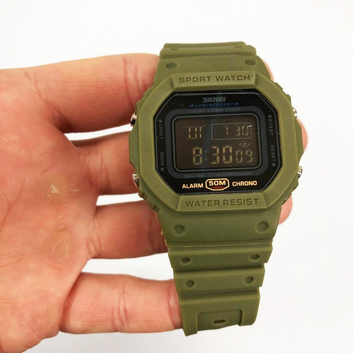 Годинник наручний чоловічий SKMEI 1628AGBK, оригінальний чоловічий годинник, брендовий чоловічий годинник