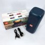 Портативна колонка TG333 2x5W з RGB підсвічуванням, гучна блютуз колонка. Колір: синій