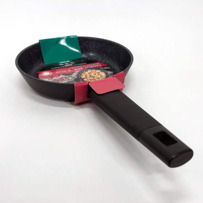 Сковорода з індукцією 20 см Con Brio СВ-2029 антипригарне покриття можна мити в посудомийній машині