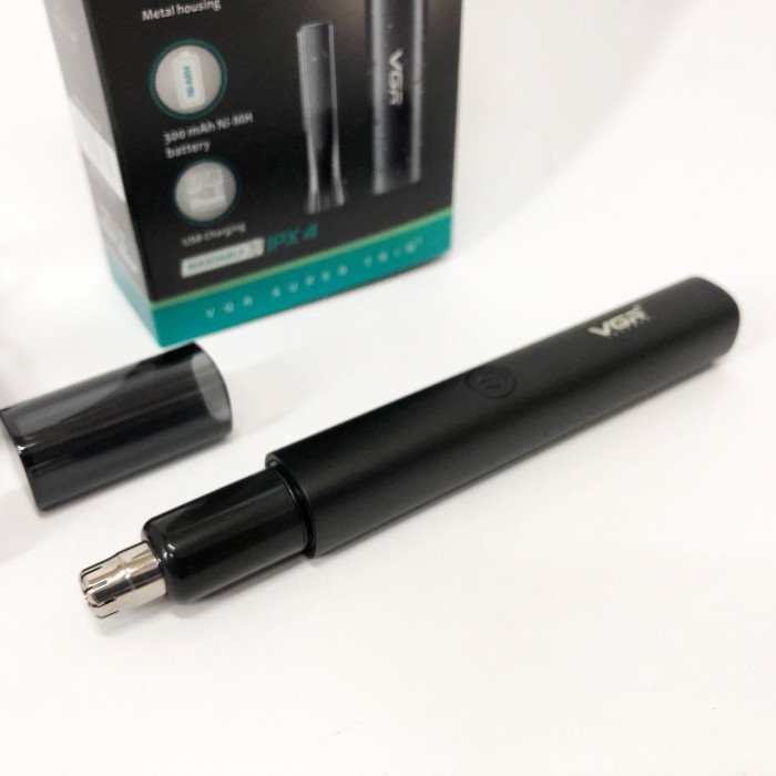 Тример для носа та вух VGR V-615, Тример для вусів, Електробритва з насадками для бороди