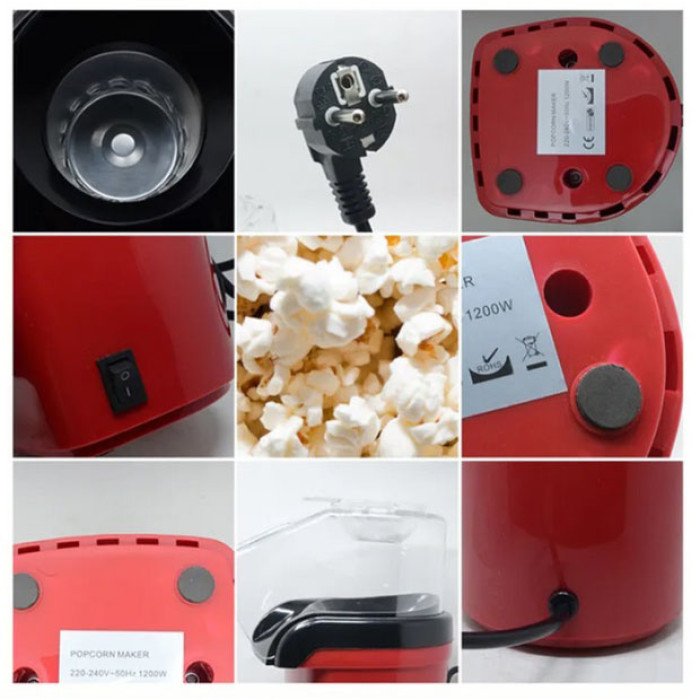 Апарат для виготовлення попкорну в домашніх умовах. Попкорниця. Relia Popcorn Maker