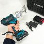 Ножиці акумуляторні по металу в кейсі Krafftec DJS130R, 2 акб 36V/5AP