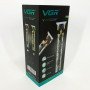 Машинка для стрижки волосся і бороди VGR V-097, Машинка для підстригання Окантувальна машинка. Колір: золотий