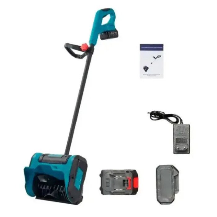 Снігоприбиральник акумуляторний на 2 АКБ складаний Krafftec