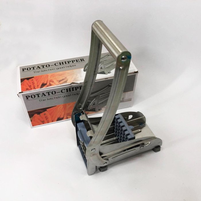 Ручна картоплерізка металева машинка Potato Chipper для нарізки картоплі фрі UN12-15