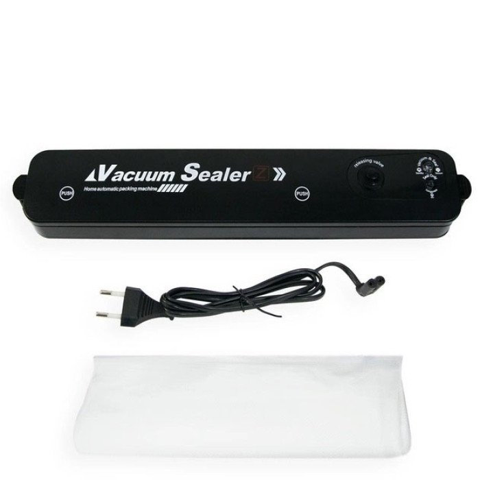 Вакуумний пакувальник VACUUM SEALER LP-11 (S+) нова модель дві кнопки. Колір: чорний