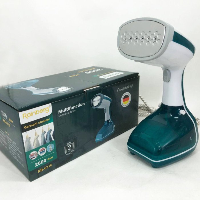 Бытовой отпариватель для одежды Rainberg RB-6316, вертикальний ручной парогенератор для одежды