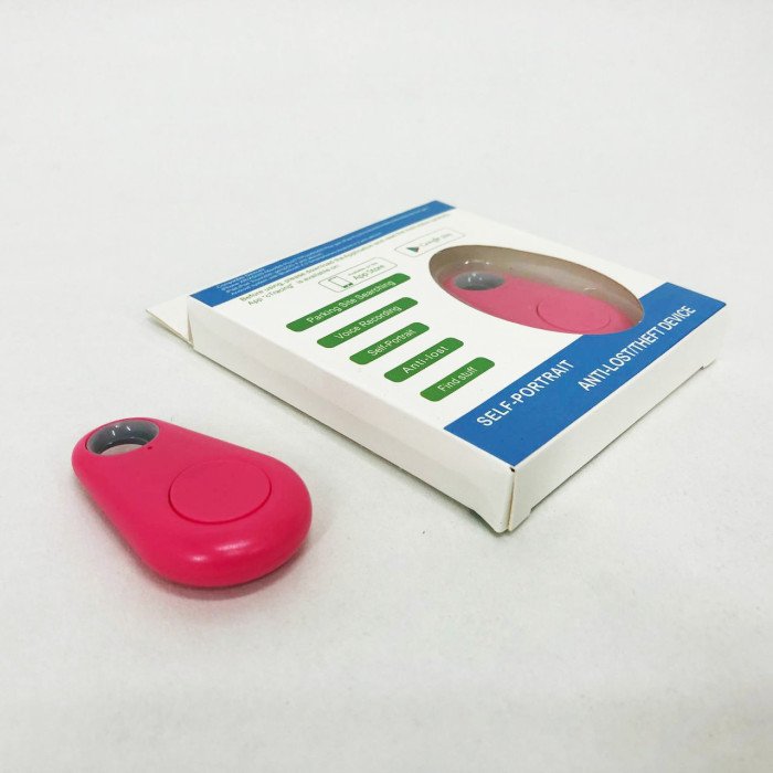 Трекер-брелок Anti Lost, Bluetooth брелок антипотеряшка, Брелок-трекер пошуковий. Колір: рожевий