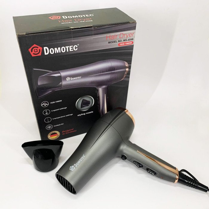 Професійний фен для волосся Domotec MS-409B 1980 Вт