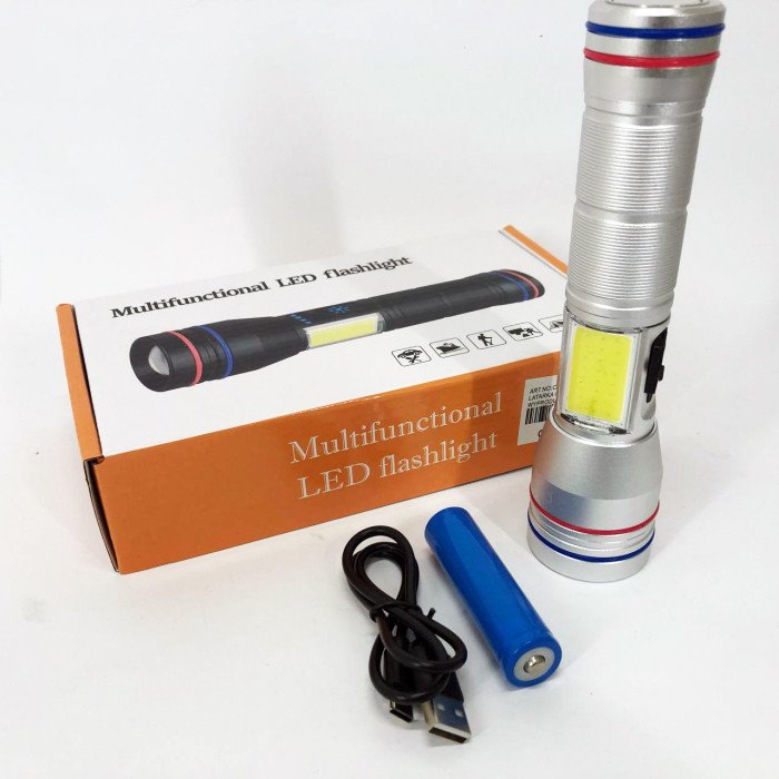 Ліхтар PLD-231 WHITE LASER LED PM10-TG+COB(white+red), 1х26650, Ліхтарик police оригінал, Ліхтарик поліс