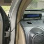 Автомобильные часы с подсветкой VST-7013V вольтметр, 2 термометра Авточасы с выносным термометром