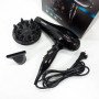 Професійний фен Gemei GM-103 2200Вт для сушіння укладання волосся режими швидкості, температури, сенсор