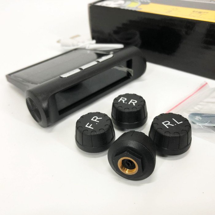 Система контролю тиску у шинах TPMS+SOLAR зовнішні датчики