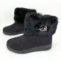 Черевики жіночі утеплені 39р 25,5см Калоші утеплені чорного кольору