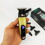 Машинка для стрижки волосся VGR V-975 тример для бороди та вусів. Колір: золотий