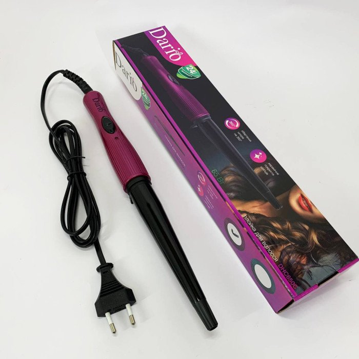 Плойка Dario DHC650C. Колір: рожевий