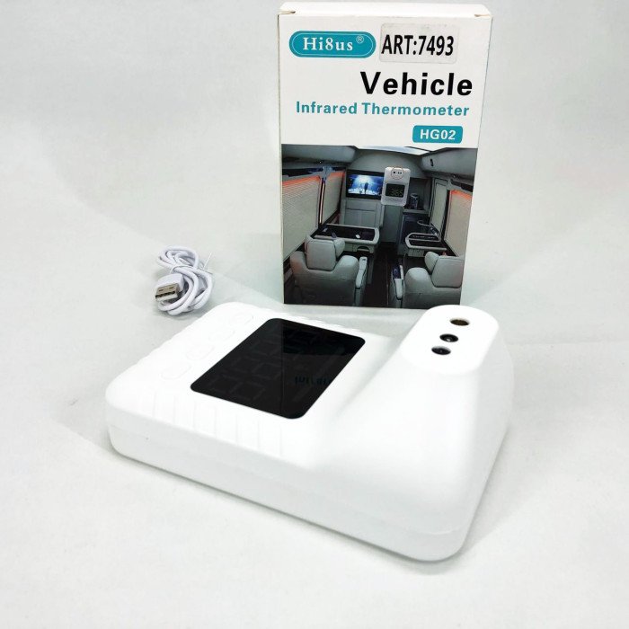 Стаціонарний безконтактний термометр Hi8us HG 02 з голосовими повідомленнями, Термометр електронний