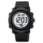 Годинник наручний чоловічий SKMEI 2122BKWT BLACK-WHITE, чоловічий тактичний годинник. Колір: чорний
