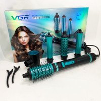 Фен-стайлер VGR 5 в 1 V-475. Колір: чорний