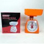 Ваги кухонні механічні MATARIX MX-405 5 кг, Ваги для кухні для продуктів. Колір: оранжевий