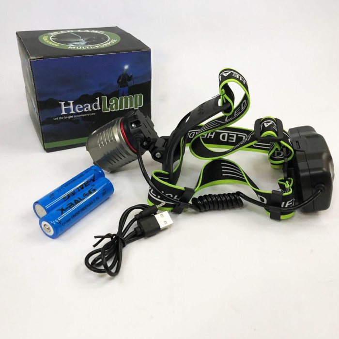 Супер потужний ліхтарик поліція BL-A17-P50 Micro USB, потужний світлодіодний ліхтарик на голову