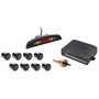Парктронік (паркувальний радар) Assistant Parking Sensor, 8 чорних датчиків