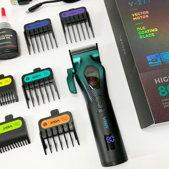 Акумуляторна машинка для стрижки VGR V-271