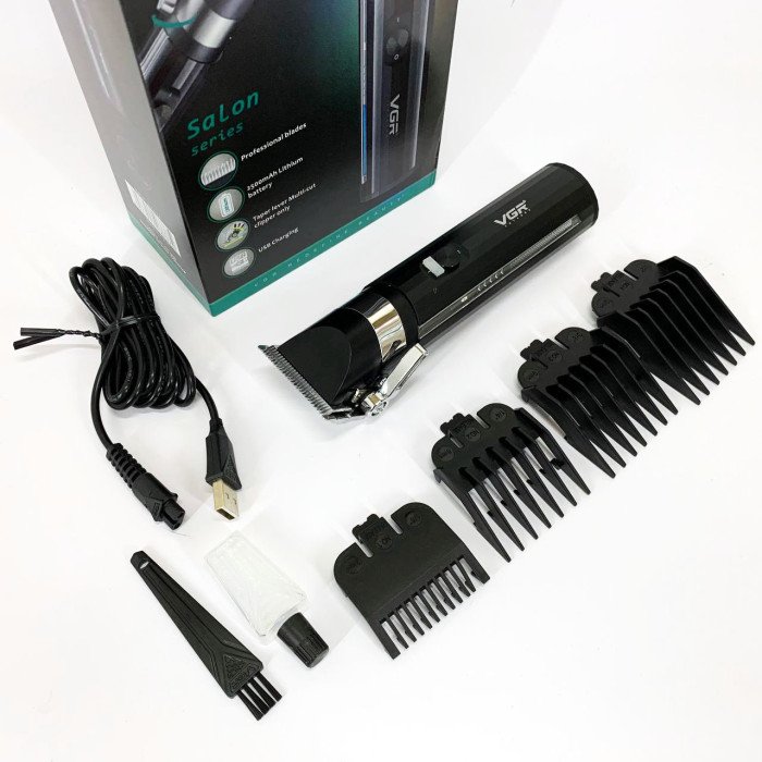 Акумуляторна машинка для стрижки VGR V-687