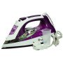 Праска Domotec MS 2201 2800W керамічна підошва, Професійна парова праска. Колір: фіолетовий