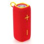 Портативна Bluetooth колонка TG654 8W з підсвічуванням, блютуз колонка для вулиці. Колір: червоний