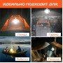 Ліхтар Лампа для кемпінгу акумуляторна BL-2029 + SOLAR на сонячній батареї кемпінговий складаний ліхтар