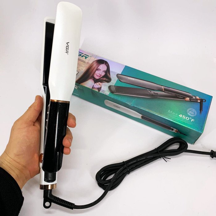 Випрямляч для волосся VGR V-519S. Колір: білий