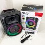 Портативна караоке колонка SPS 8147 Bluetooth 20W з мікрофоном та RGB-підсвічуванням
