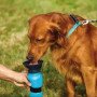 Поїлка для собак дорожня переносна Aqua Dog 537 мл портативна пляшка для великих та дрібних собак FS-97