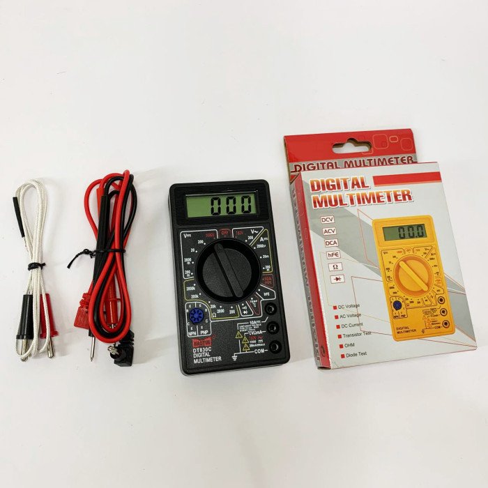 Мультиметр HAOYUE DT830C black