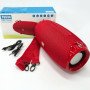Портативна Bluetooth колонка TG534 SD IPX5 з ремінцем, бездротова колонка потужна. Колір: червоний