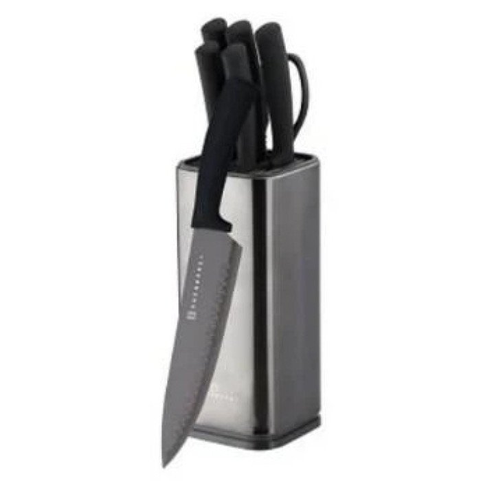 Набір кухонних ножів Edenberg EB-11026, 7 предметів Gray
