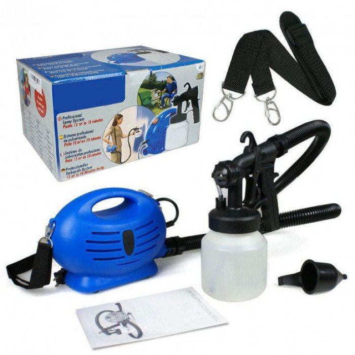 Розпилювач фарби пулевізатор, Краскопульт малярський, Краскопульт електричний, Фарборозпилювач