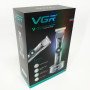 Професійна бездротова машинка для стрижки волосся та бороди VGR V-256, бездротова електробритва
