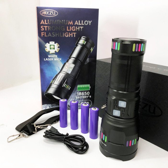 Ліхтар NIGHT VISION FLUORESCENCE G01-PM50-TG, Потужний кишеньковий ліхтарик, Сильний ліхтарик