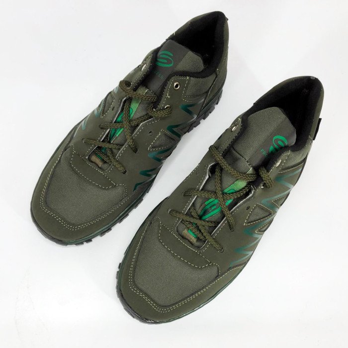 Черевики чоловічі 45 розмір, Осінньо зимові чоловічі кросівки, Черевики робочі. Колір: зелений