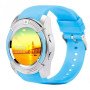 Розумний смарт-годинник Smart Watch V8. Колір: синій