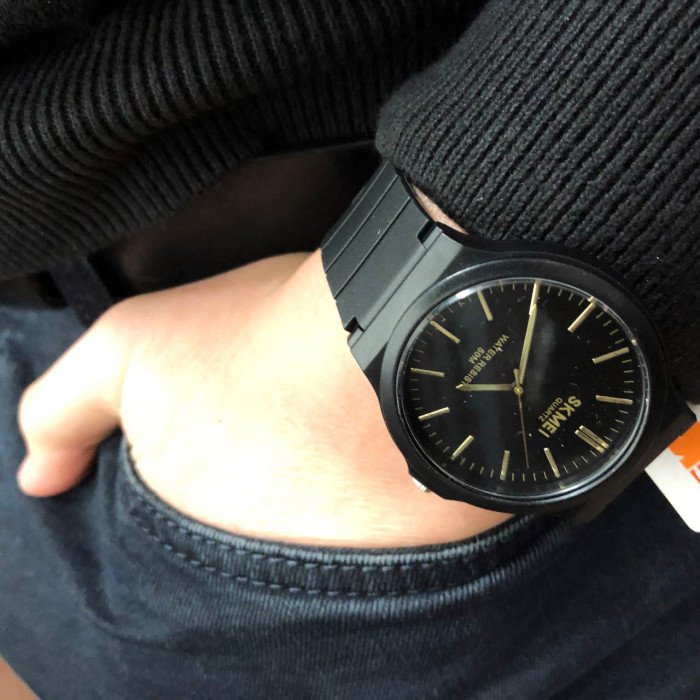 Годинник наручний чоловічий SKMEI 2108BKGD, кварцовий годинник, брендовий чоловічий годинник, годинник підлітковий