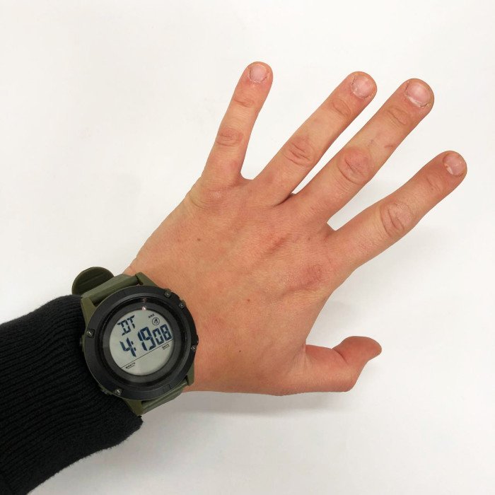 Годинник наручний чоловічий SKMEI 1508AGWT ARMY GREEN-WHITE, Водонепроникний чоловічий годинник. Колір: зелений