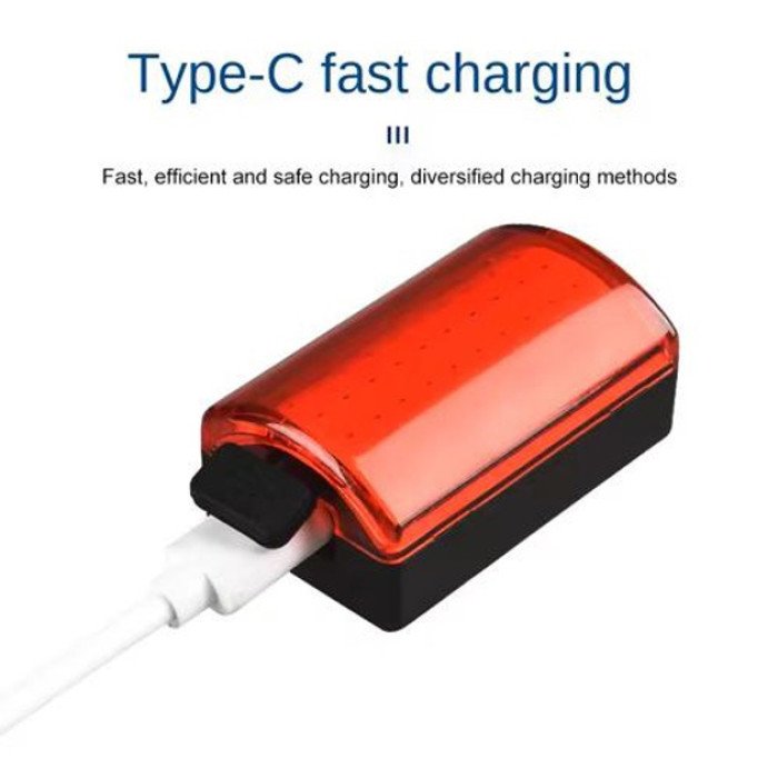 Велоліхтар MY-2105-60LED, Велосипедний ліхтар з функцією мигалки, Світлові сигнали для велосипеда