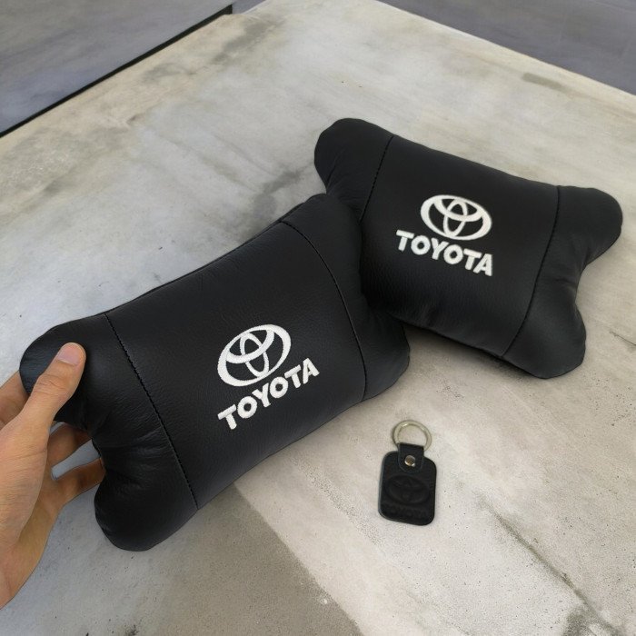 Подушки на підголовник Toyota 2шт , Набір подушок в авто Тойота, Автомобільна ортопедична подушка Тойота