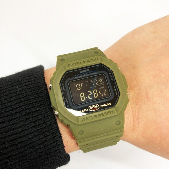 Годинник наручний чоловічий SKMEI 1628AGBK, оригінальний чоловічий годинник, брендовий чоловічий годинник