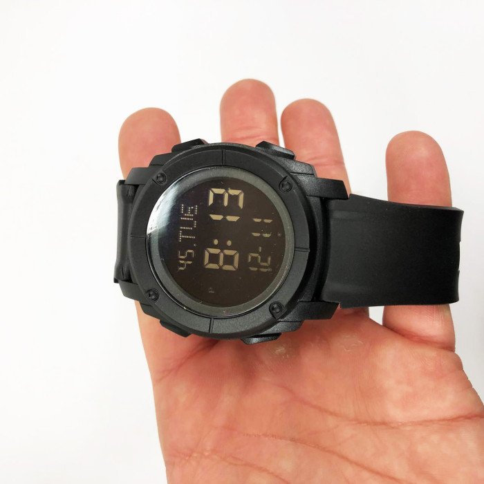 Годинник наручний чоловічий SKMEI 1853BK BLACK, армійський годинник протиударний. Колір: чорний