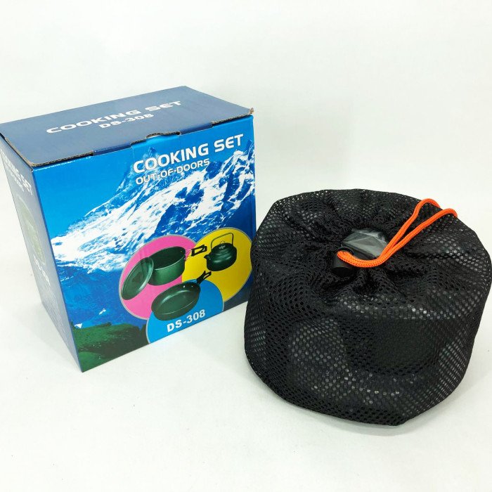 Похідний набір посуду, Туристичний посуд з нержавіючої сталі, Функціональний туристичний посуд